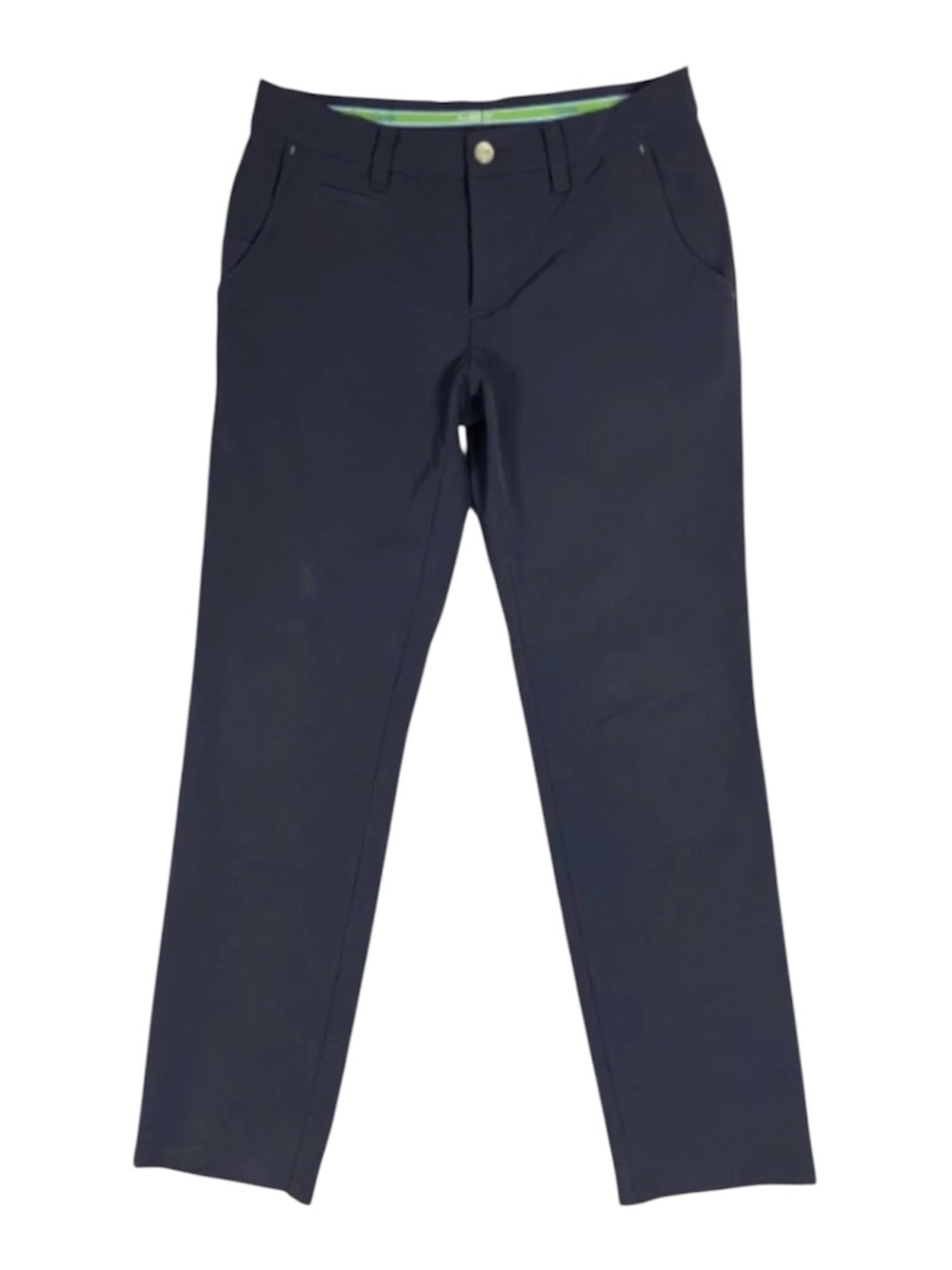 Alberto Mens Modern Fit Black Straight Leg Golf Pants SZ 50 eu   34x32 US 3XDry